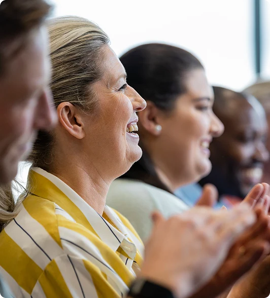 Adviser using marketing toolkit resources to connect with clients