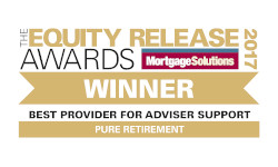 Equity Release Awards 2075 WINNER - Best Provider for Adviser Support