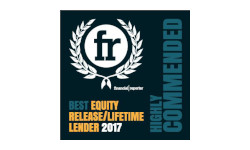 Financial Reporter 2017 - Best Equity Release Lifetime Mortgage Lender - Highly Commended