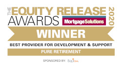 Equity Release Awards 2020 WINNER - Best Provider for Development and Support - Sponsored by EquiLaw