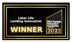 Later Life Lending Innovation - Winner - Mortgage Finance Gazette Awards 2022